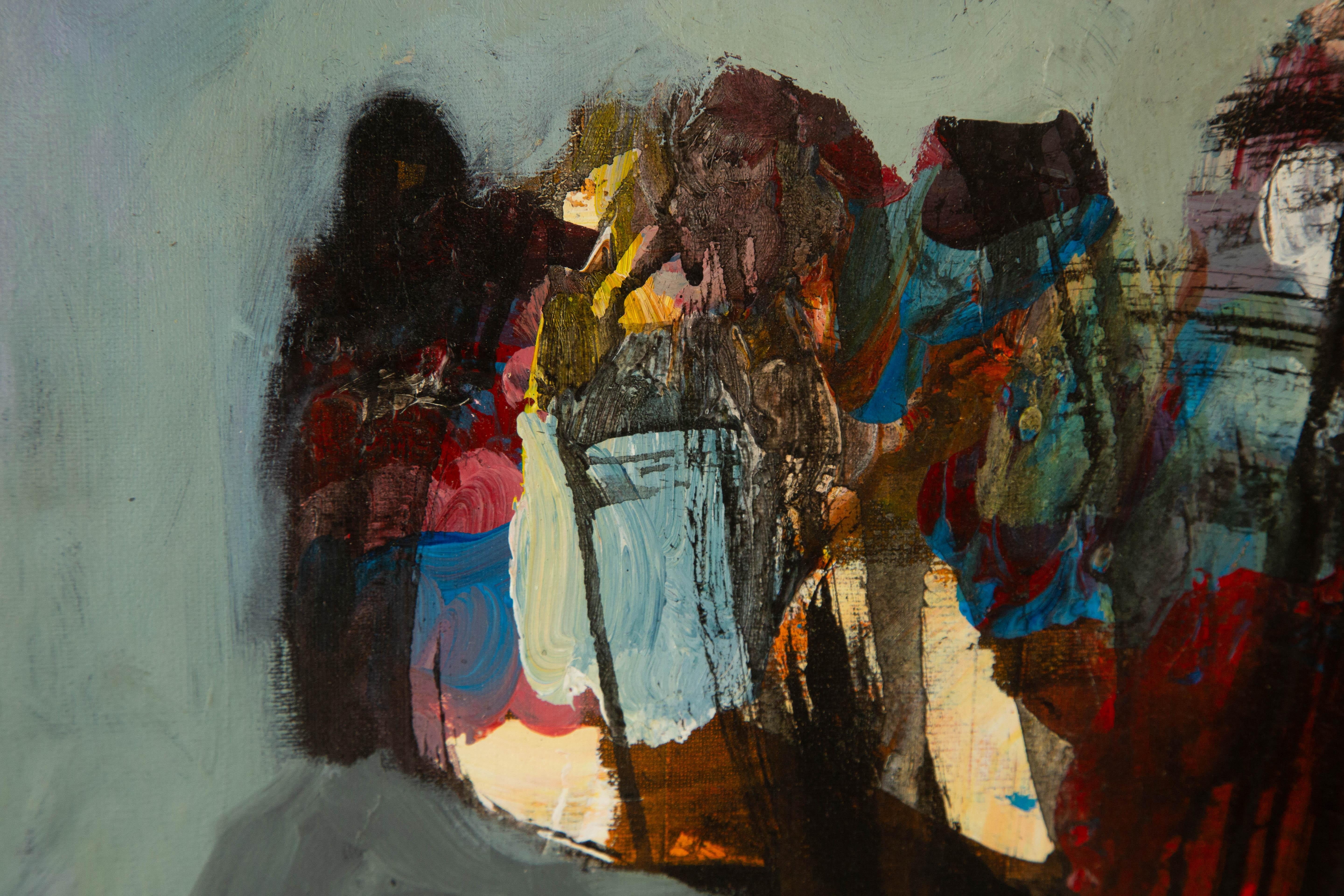 Caizhen Ming Portrait Original Öl auf Leinwand 