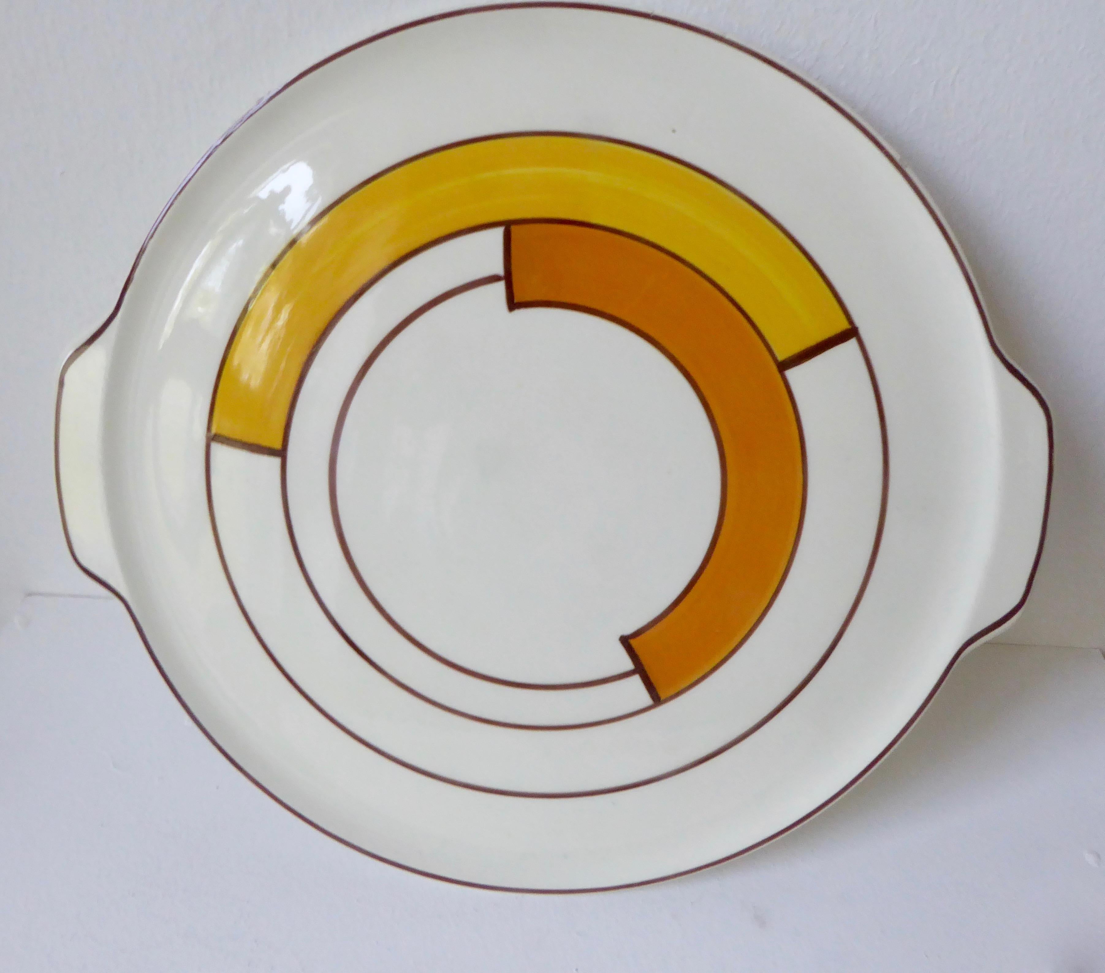 Cake Plate and Server by Eva Zeisel for Schramberg Bauhaus 2