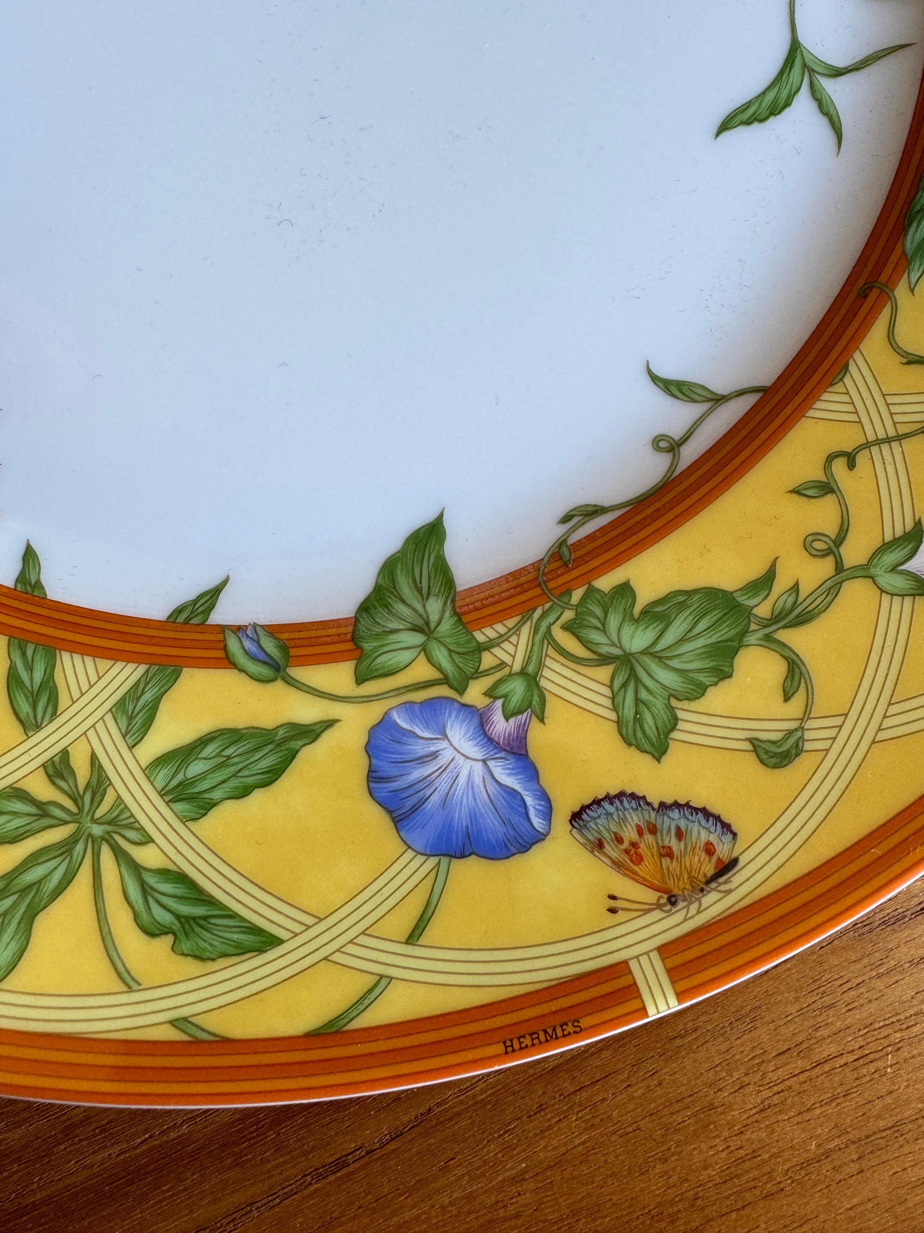 Français Plat à gâteaux par Hermès de la collection Siesta