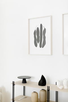 Cónica Cake Stand in Black Marble