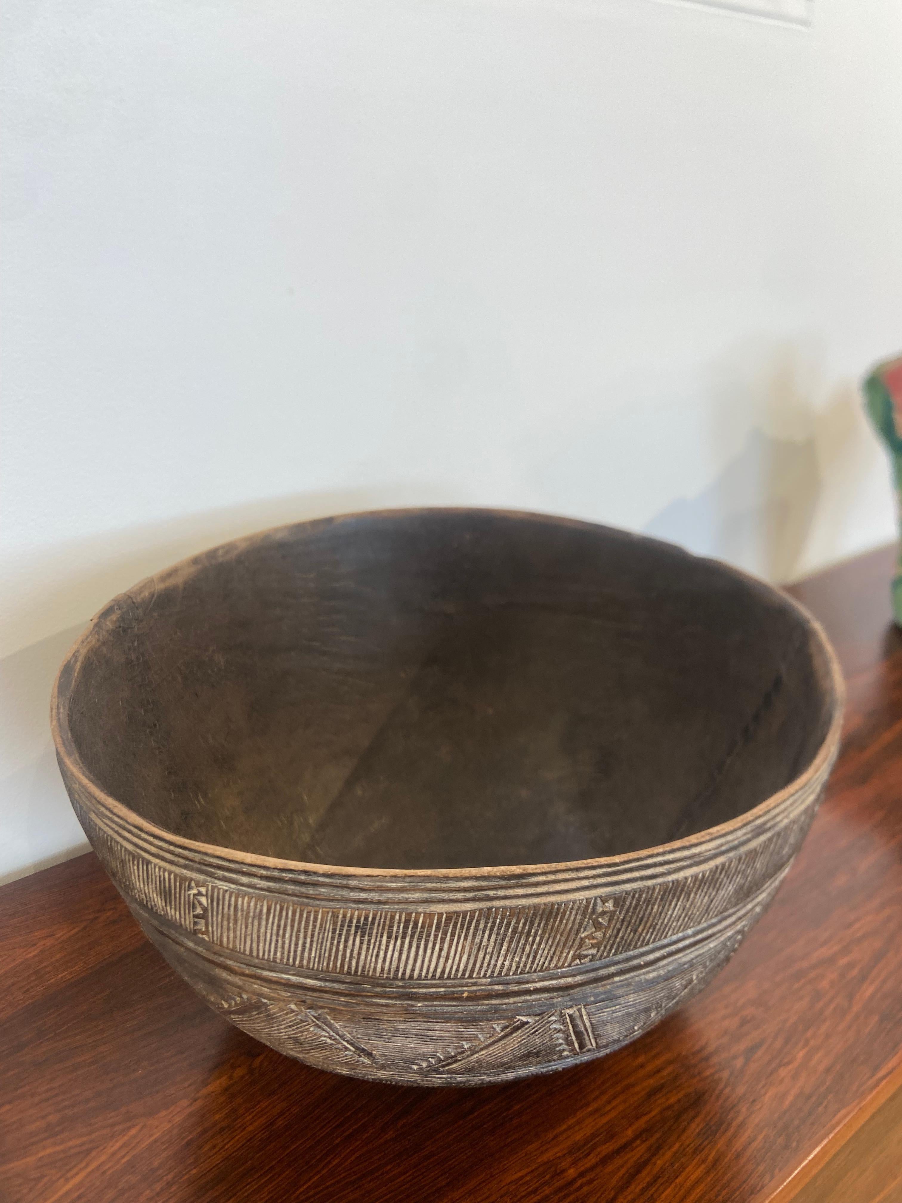 Calabash Tuareg, Niger, Afrique Bon état - En vente à PARIS, FR