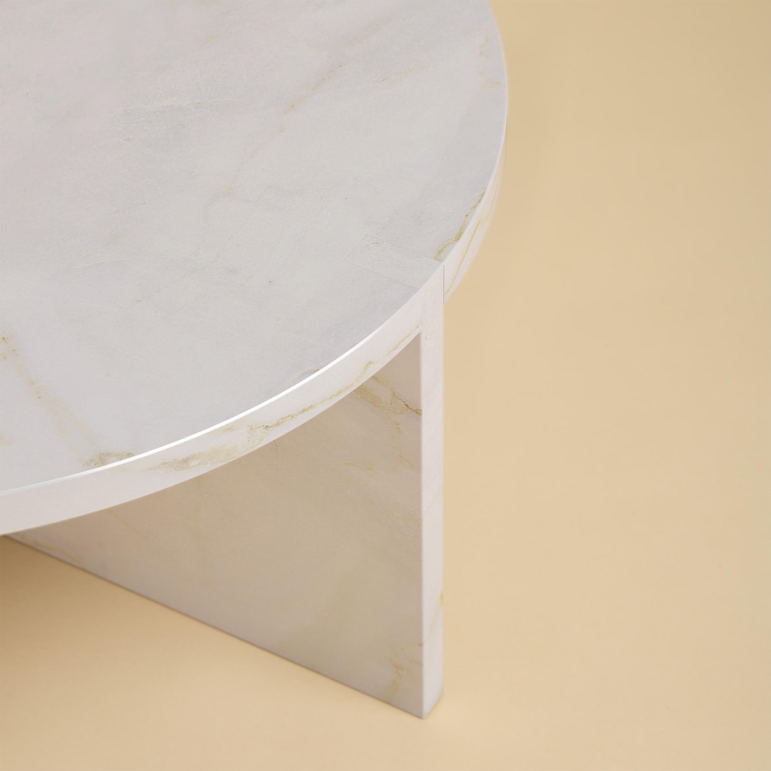 Postmoderne Table basse Hashi Calacatta Gold par Lebanto en vente