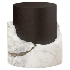 Taburete de mármol Calacatta Macchia Vecchia Betty by Serafini