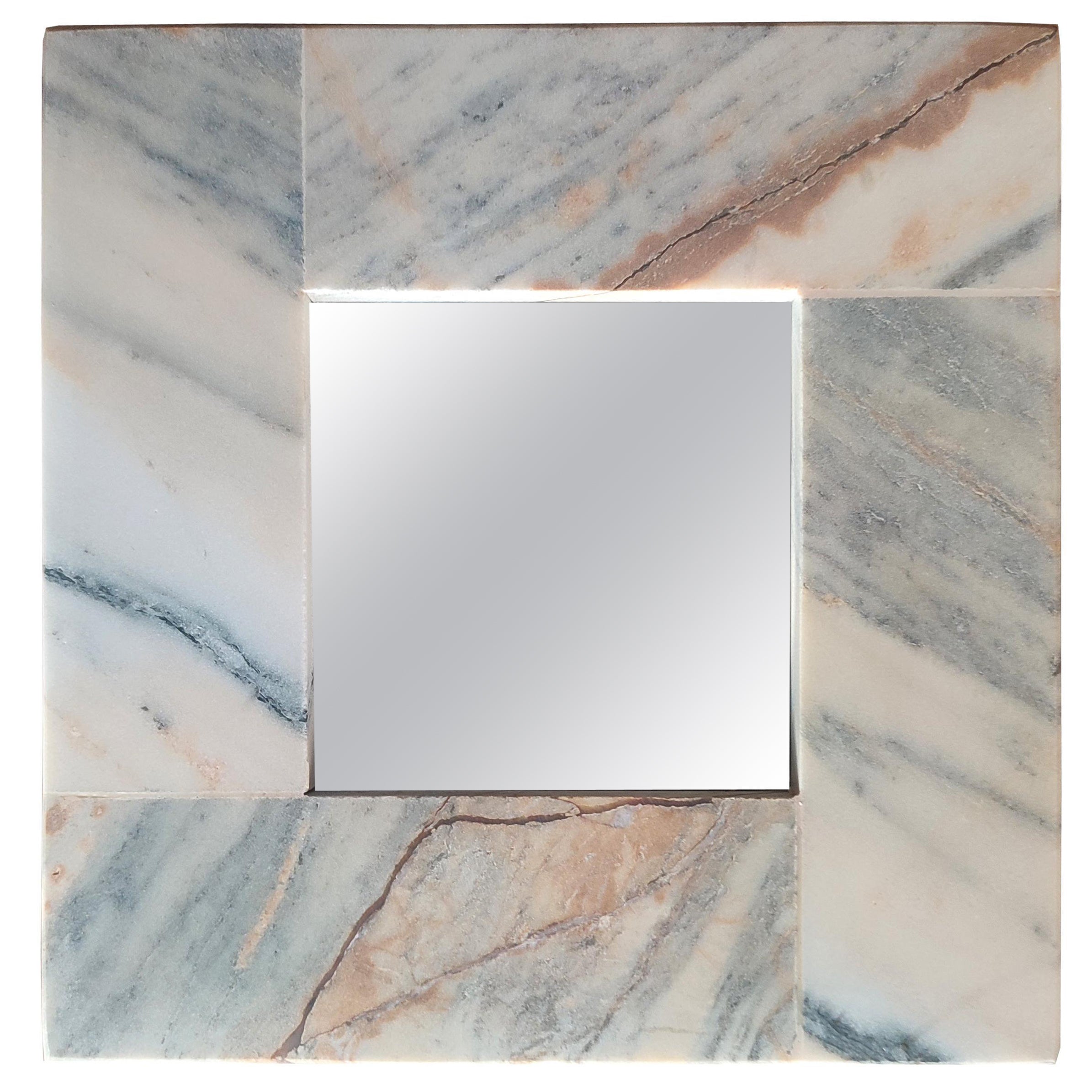 Miroir Calacatta en marbre italien au design contemporain, cadeau de luxe fabriqué en Espagne