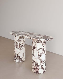Calacatta Viola Antica Console Table by The Essentialist
