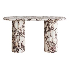 Calacatta Viola Antica Console Table by The Essentialist