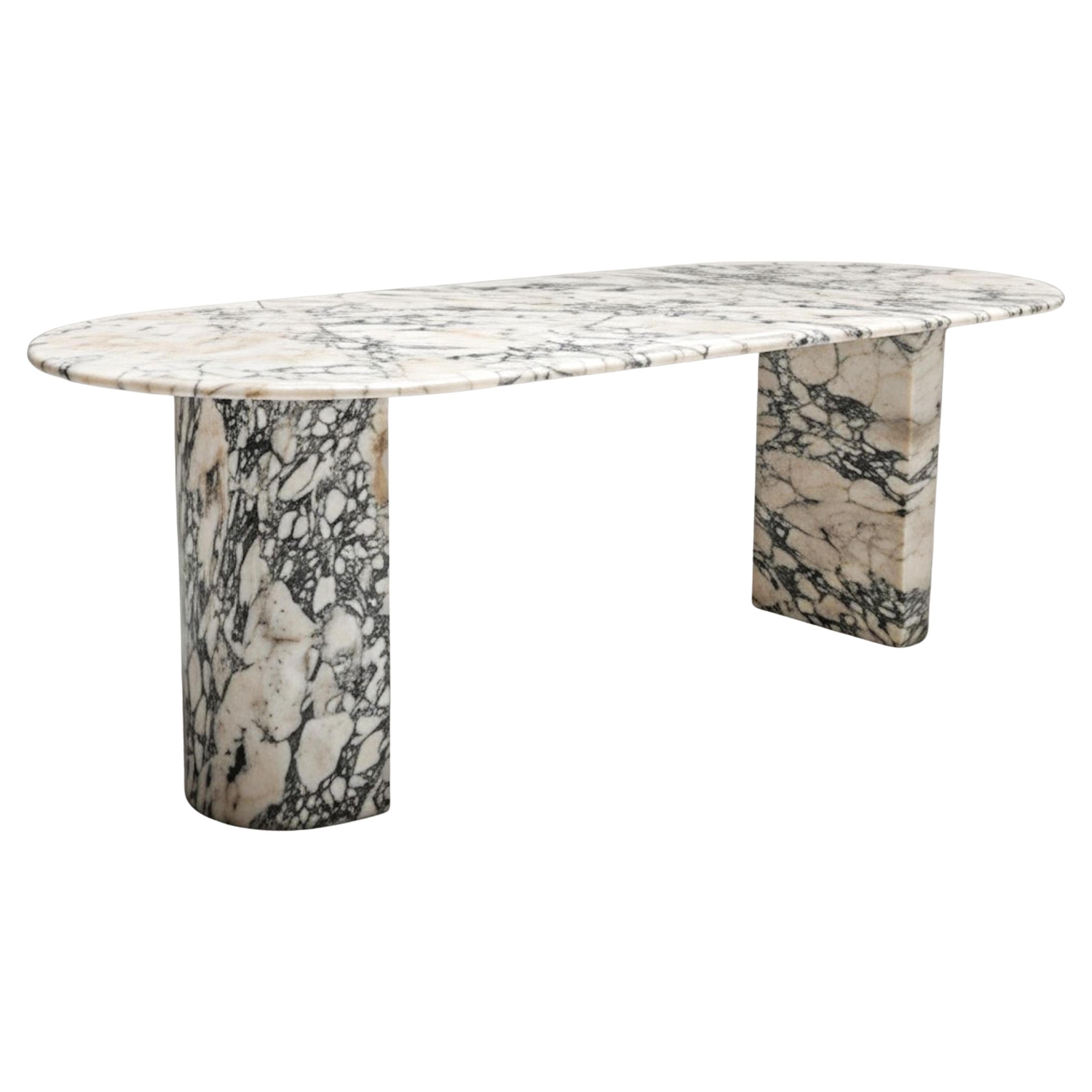 Calacatta Viola Marble Dining Table - Custom Made Marble Table For Sale