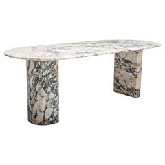 Calacatta Viola Marble Dining Table - Custom Made Marble Table