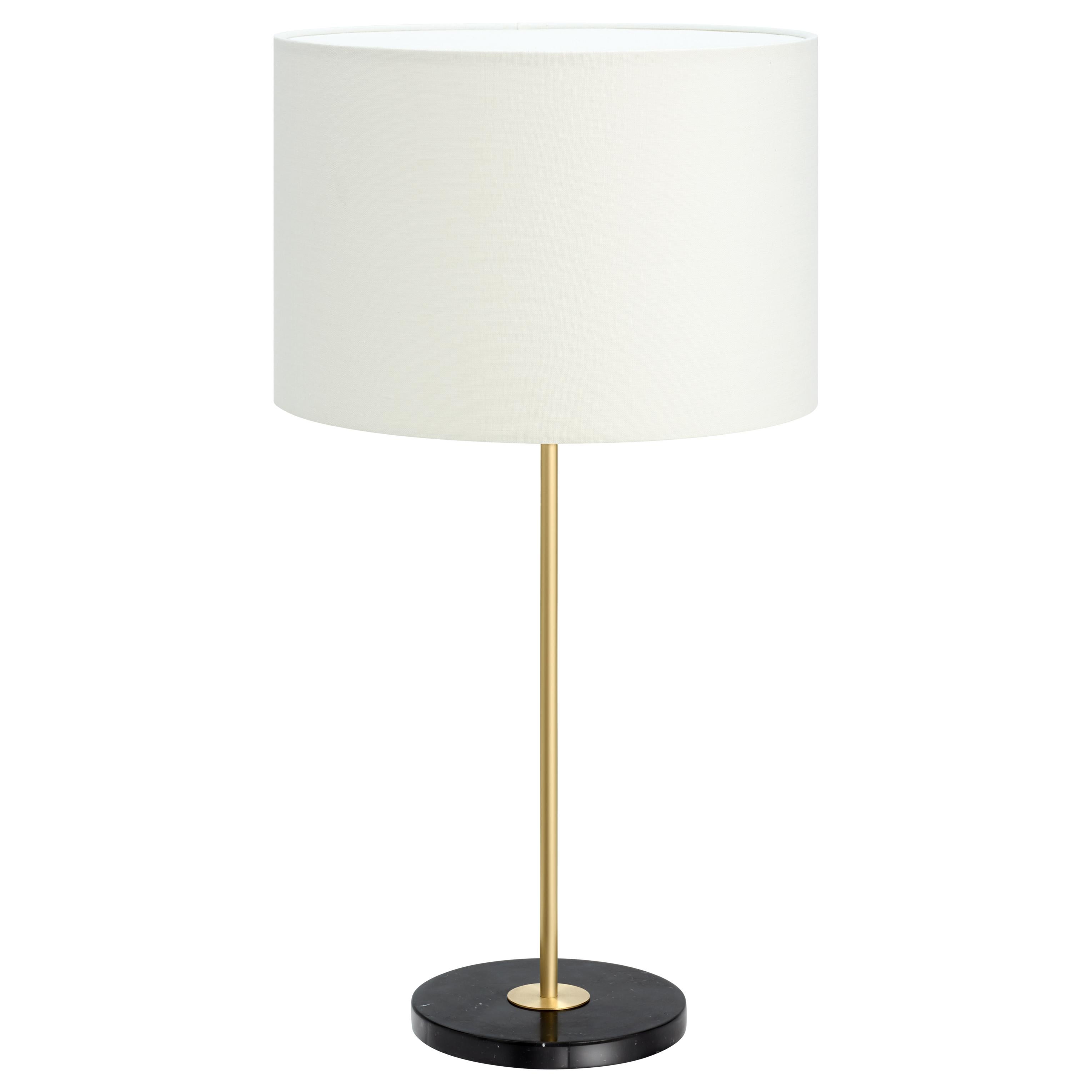 Bronze Lampe de bureau Mayfair en marbre Calacatta Viola de CTO Lighting en vente