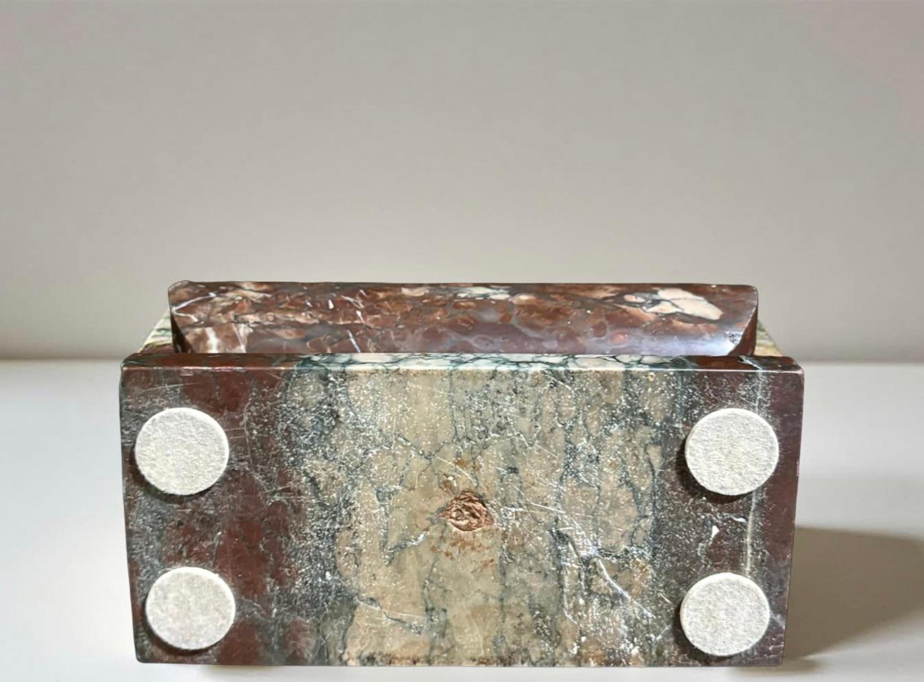 Calamaio Grand Tour in marmo a Sarcofago inizio XIX secolo Mármol en venta