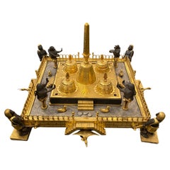 Tintenfass aus Bronze