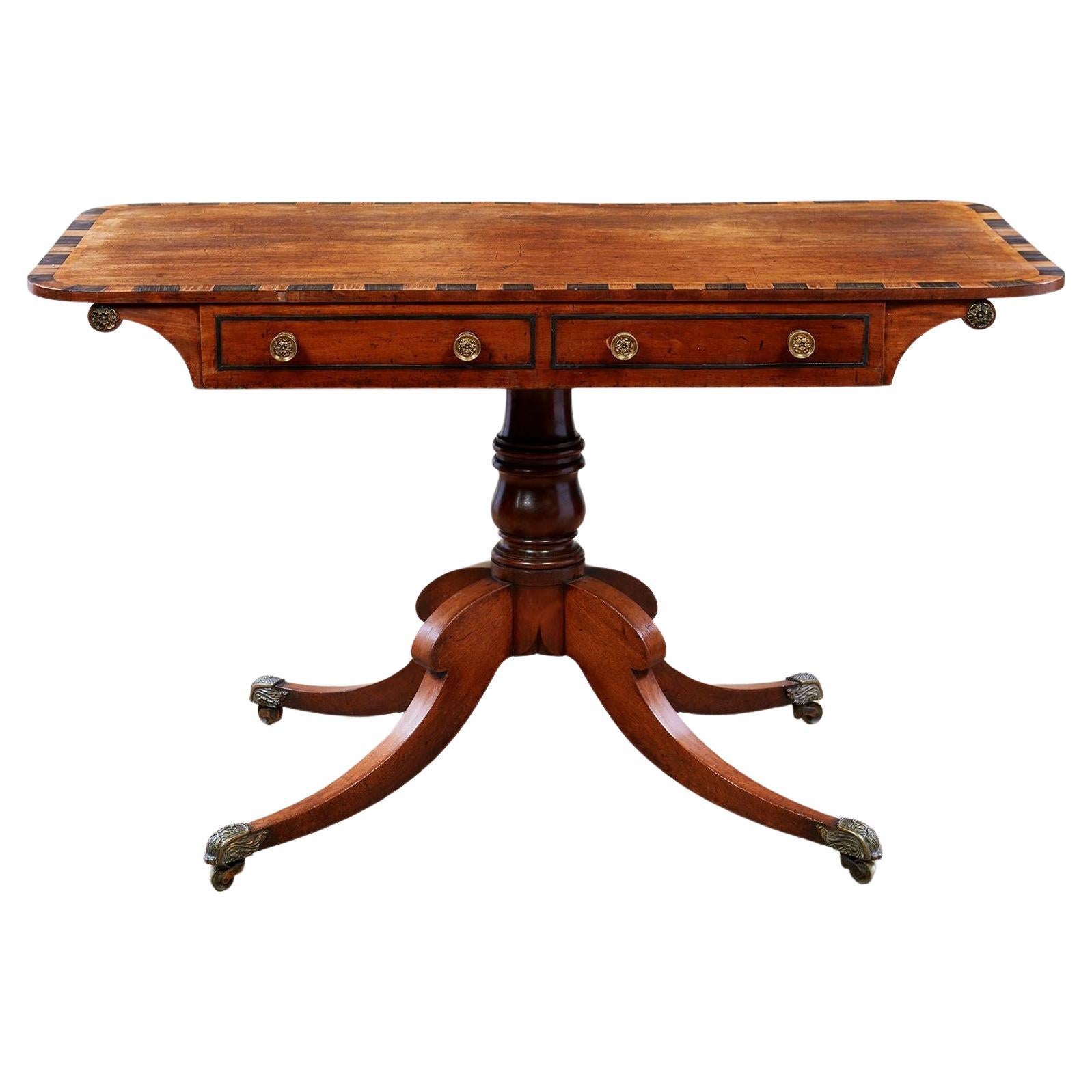 Calamander Sofa Table For Sale