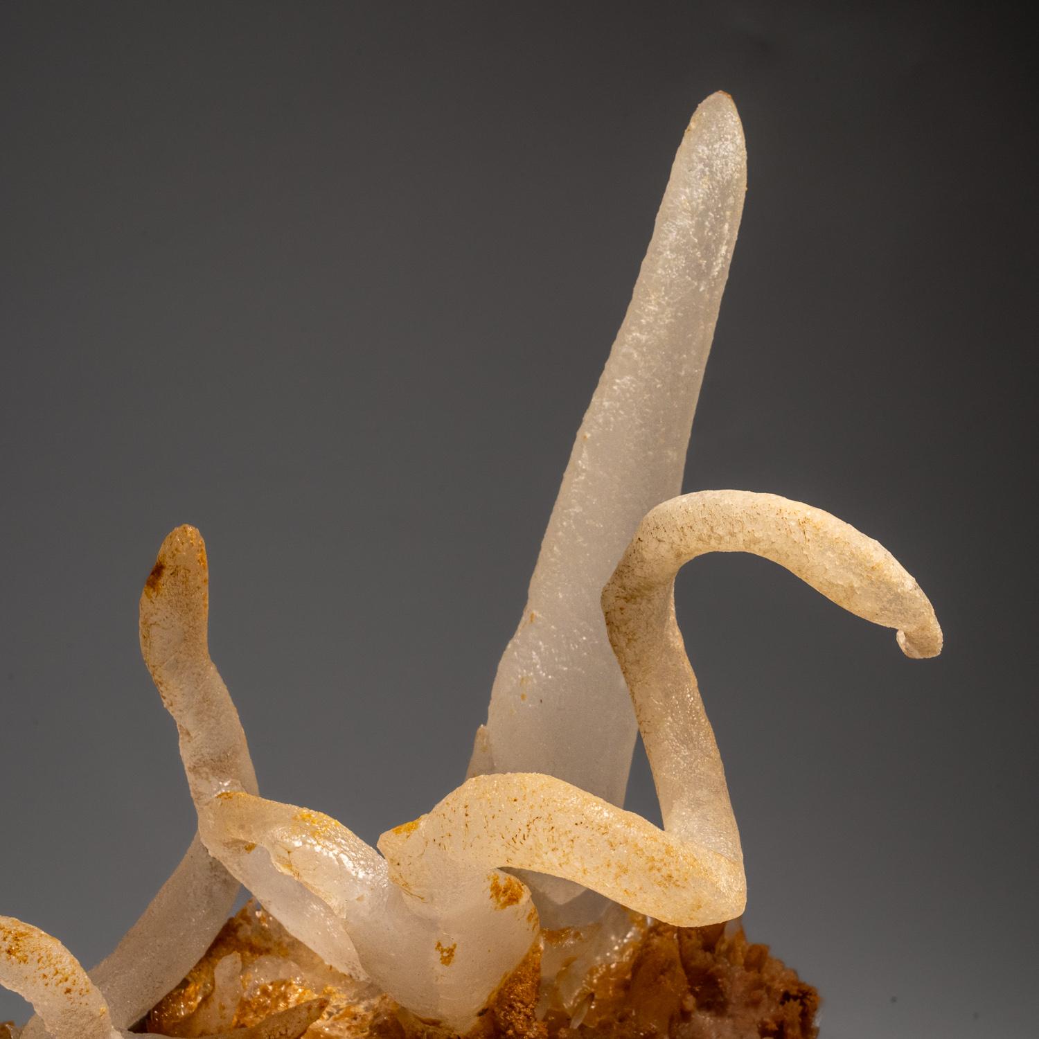 Chinese Calcite on Matrix from Wenshan Mine, Yunnan, China For Sale