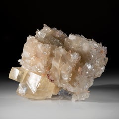 Calcite con apofillite da Jalgaon, Maharashtra, India