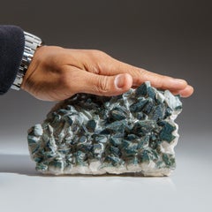 Calcite avec chalcopyrite du district minier d'Edong, Daye, Hubei, Chine