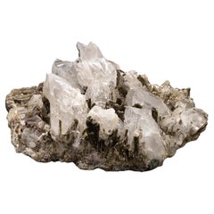 Calcite mit Epidote, Ferroaxinit und Quarz aus Pakistan