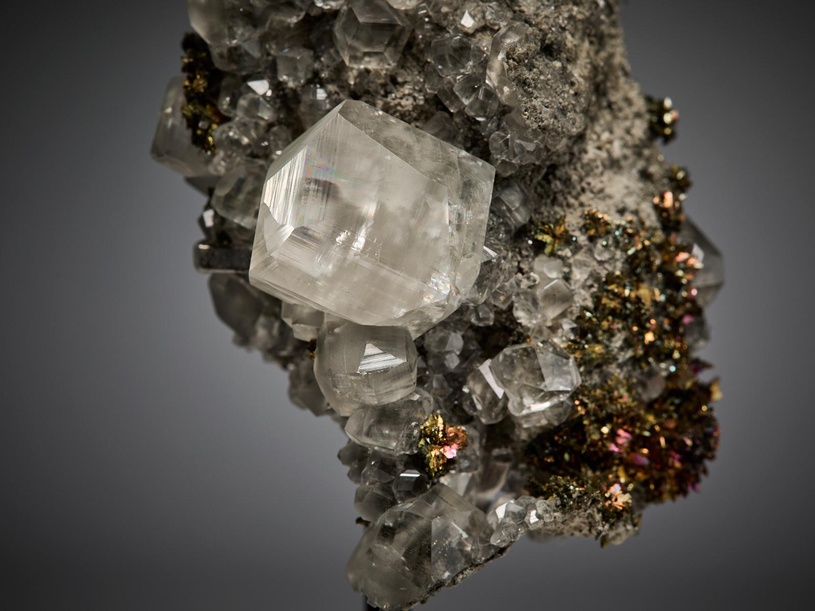 Calcite with Marcasite in vendita 4