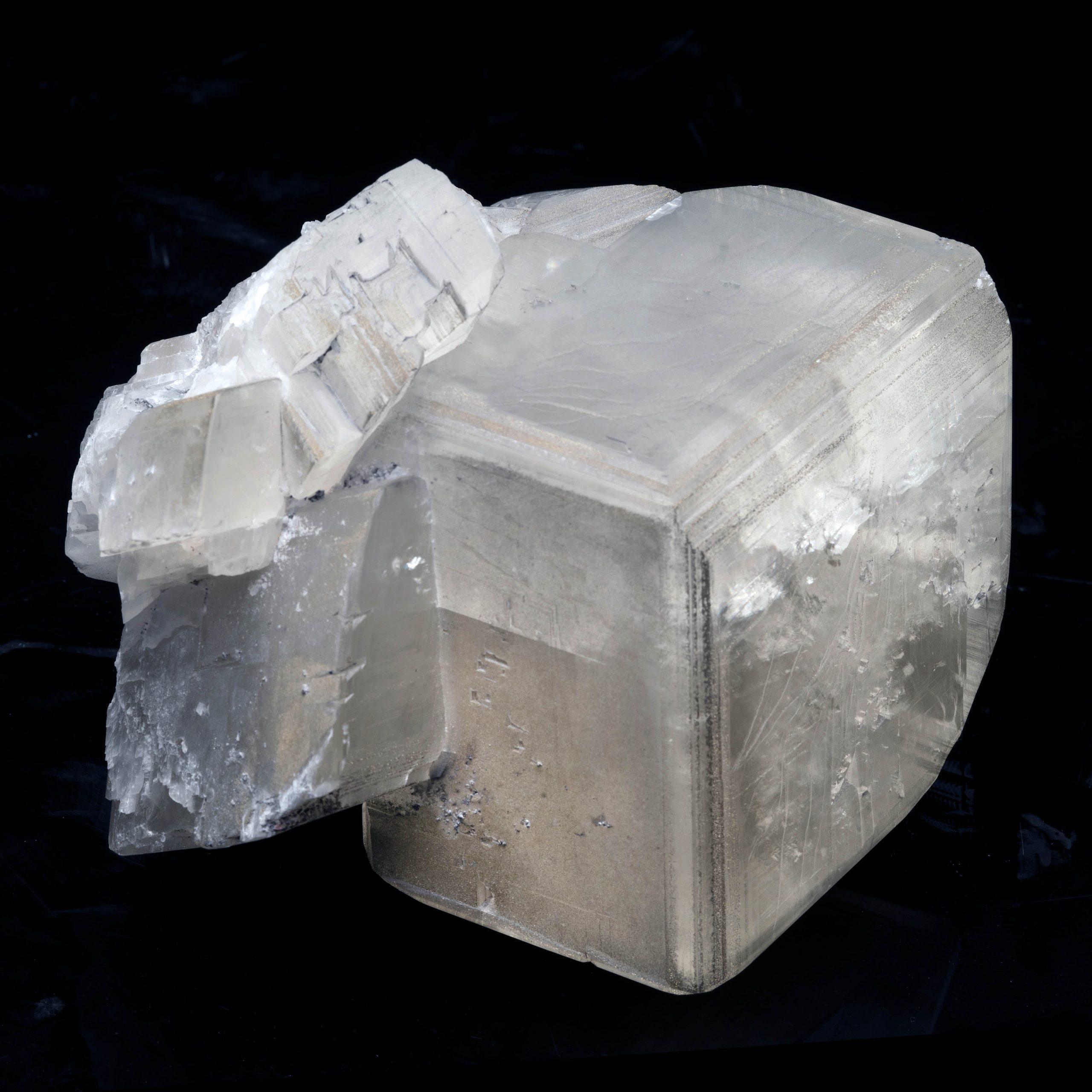 This formation of massive, beautifully formed, incredibly gemmy calcite crystals characteristic of the Chengzhou location came out of the ground over a decade ago and will make a classic addition to your collection. Finely dusted with lustrous