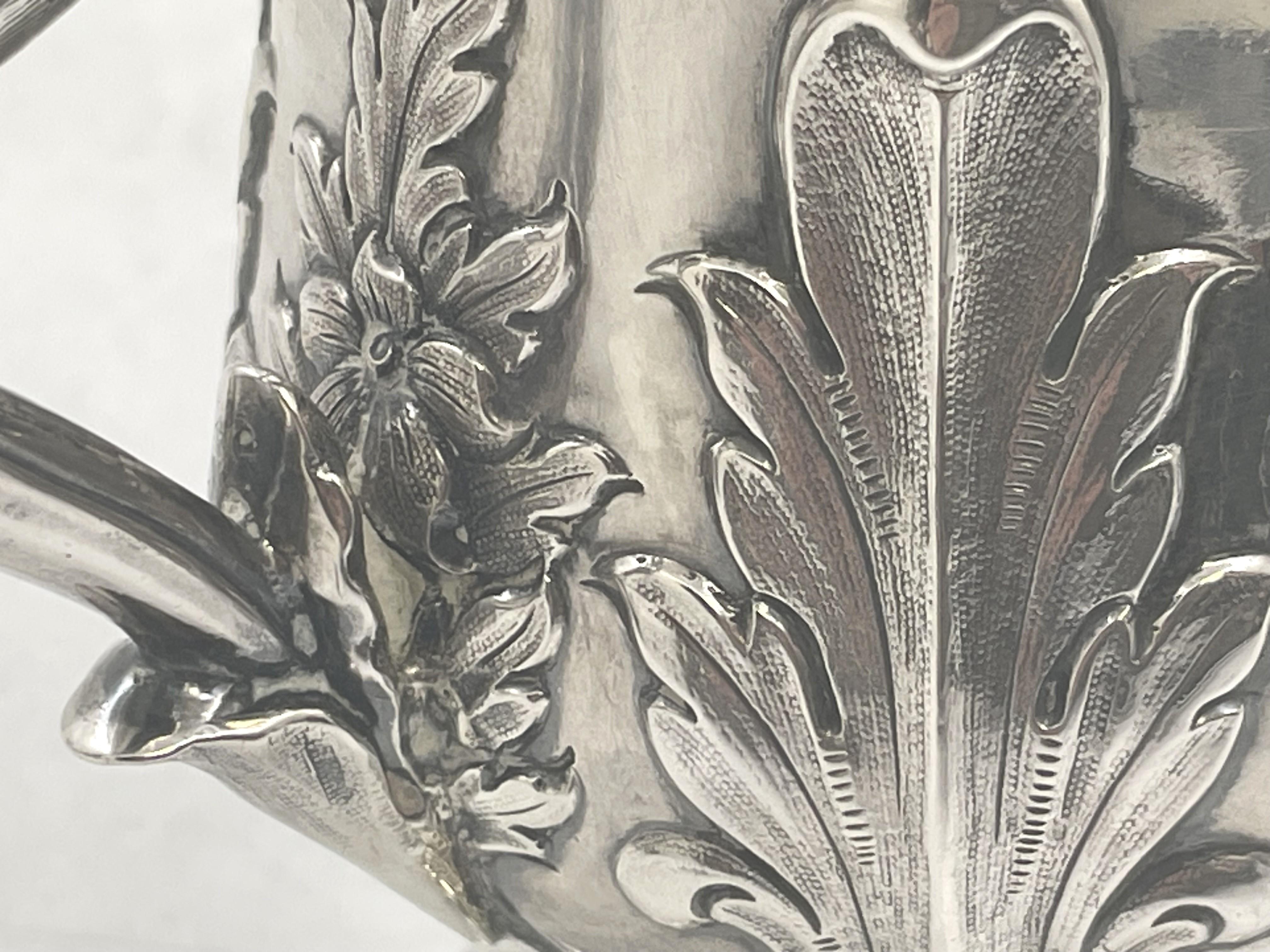 Tazza in argento Hamilton di Calcutta degli anni '30 del XIX secolo In condizioni buone in vendita a New York, NY