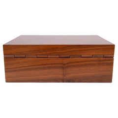 Caldelli  for Big Ben Cedar Wood  Humidor 1970s Italy