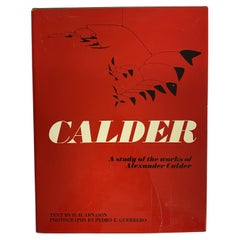 Calder: Un estudio de la obra de Alexander Calder por H. H. Arnason (Libro)