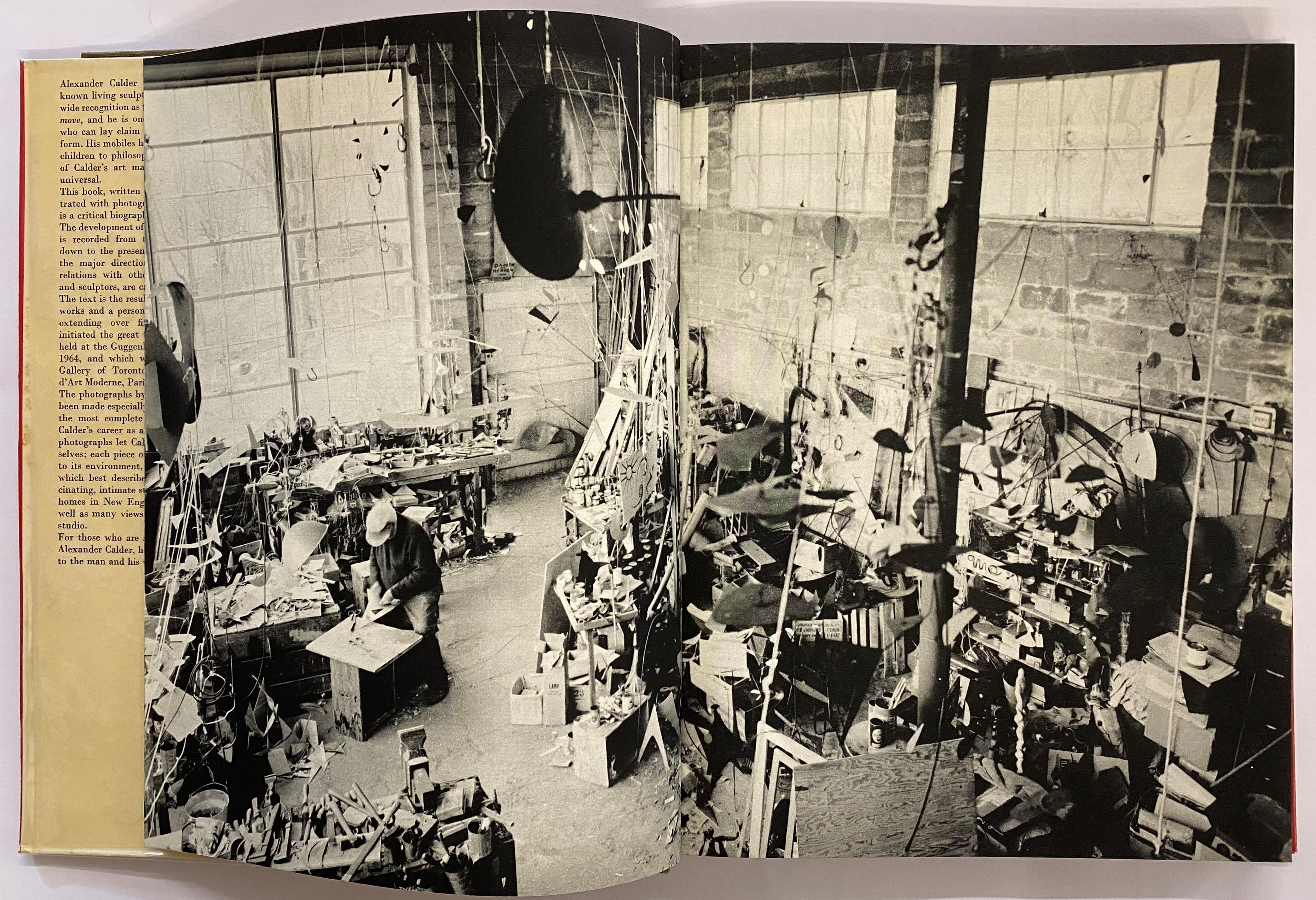 Calder A Study of the Works of Alexander Calder by H. H. Arnason (Book