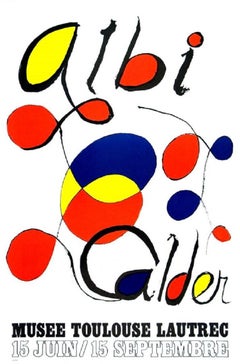 Calder Albi Original Vintage Poster