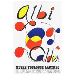 Calder Albi Original Vintage Poster