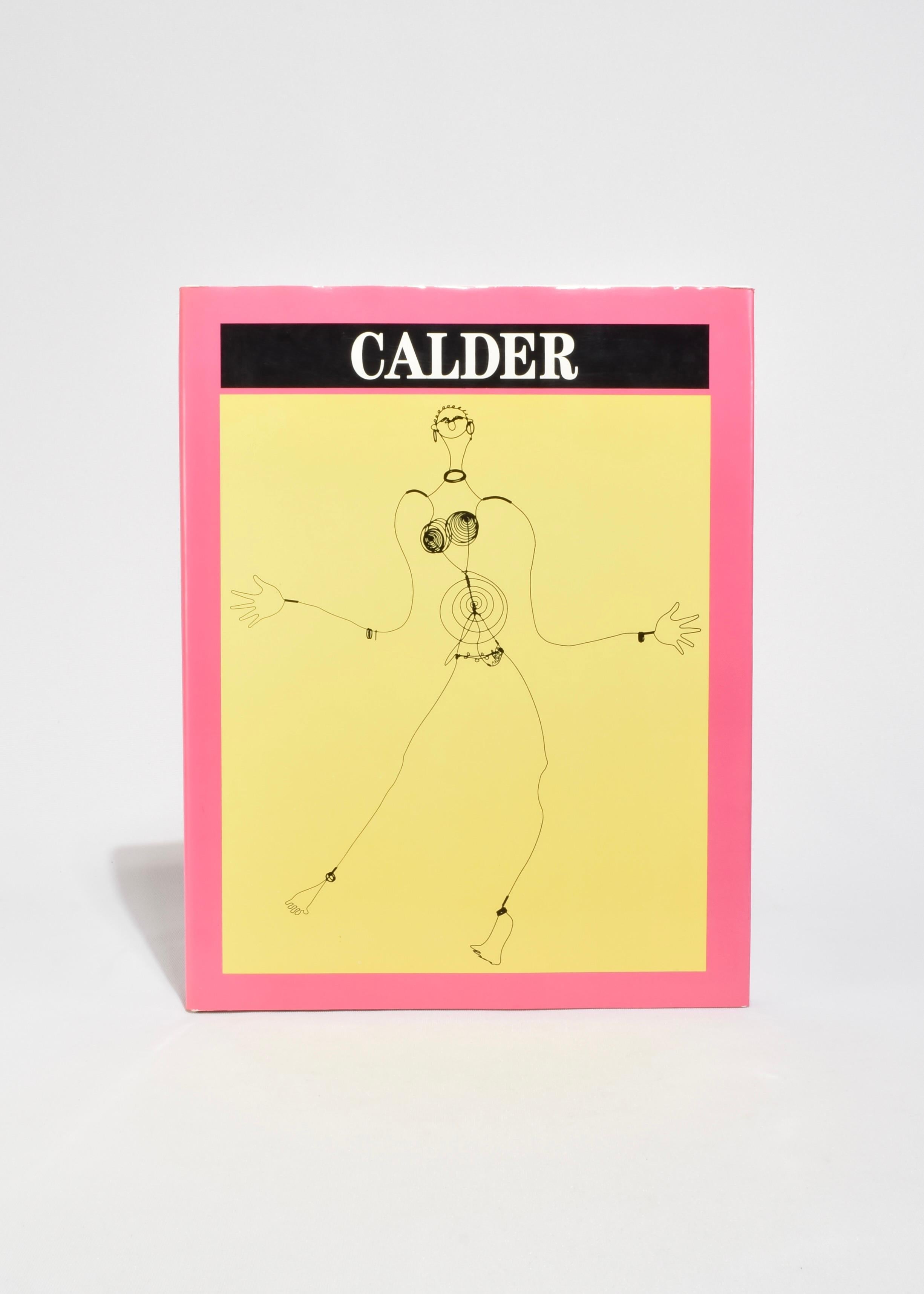 Vintage hardback monograph on the life and work of Alexander Calder. By Gérard-Georges Lemaire, translated from the French by Sophie Hawkes, published by Harry N. Abrams, Inc. in 1991. First edition, 64 pages. Part of the Great Modern Masters