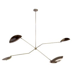 Lampadario in ottone Calder (a) Gallery L7
