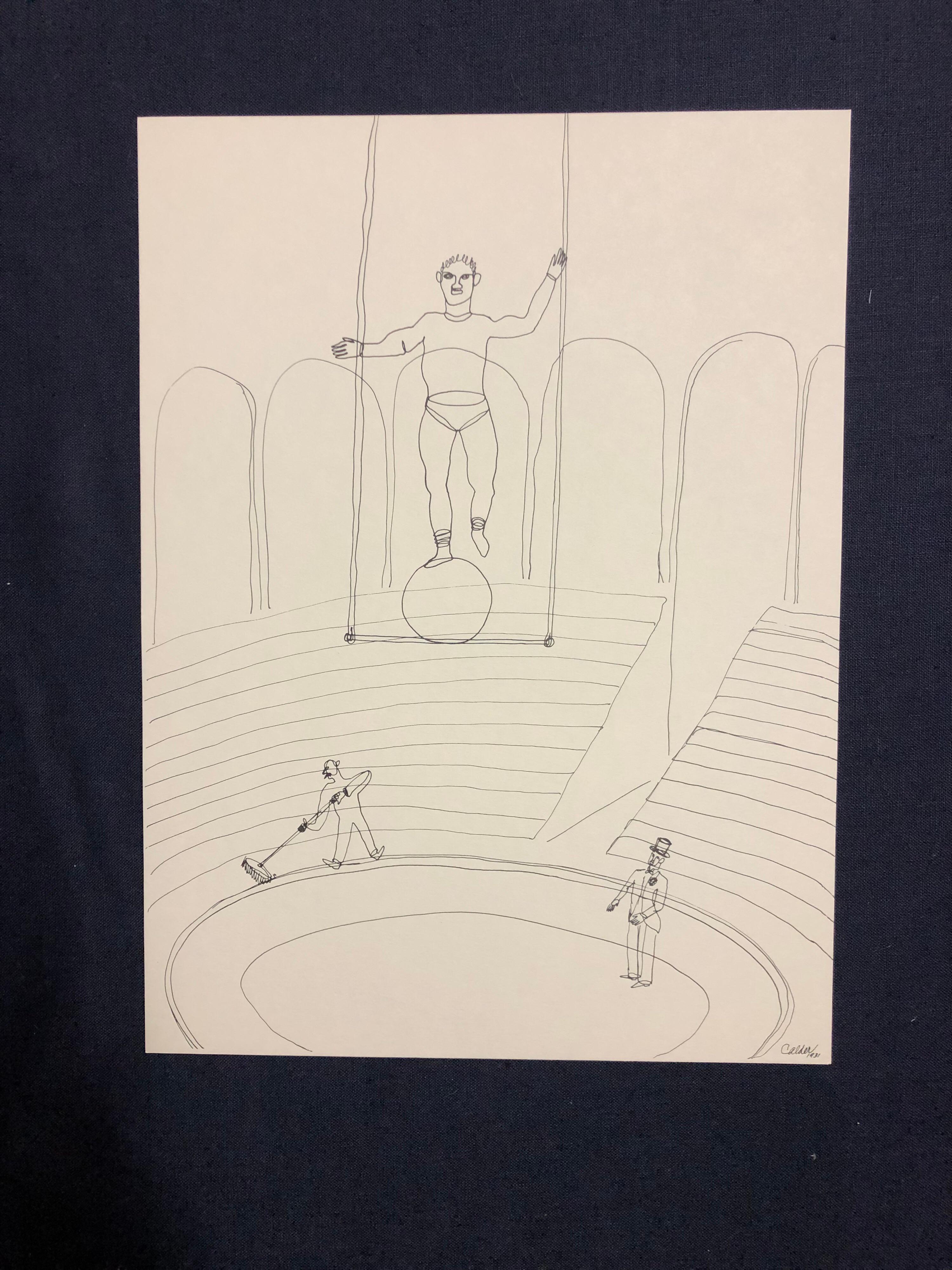 Calder Circus, Complete Set of 16 Lithographs After the Original Drawings 7