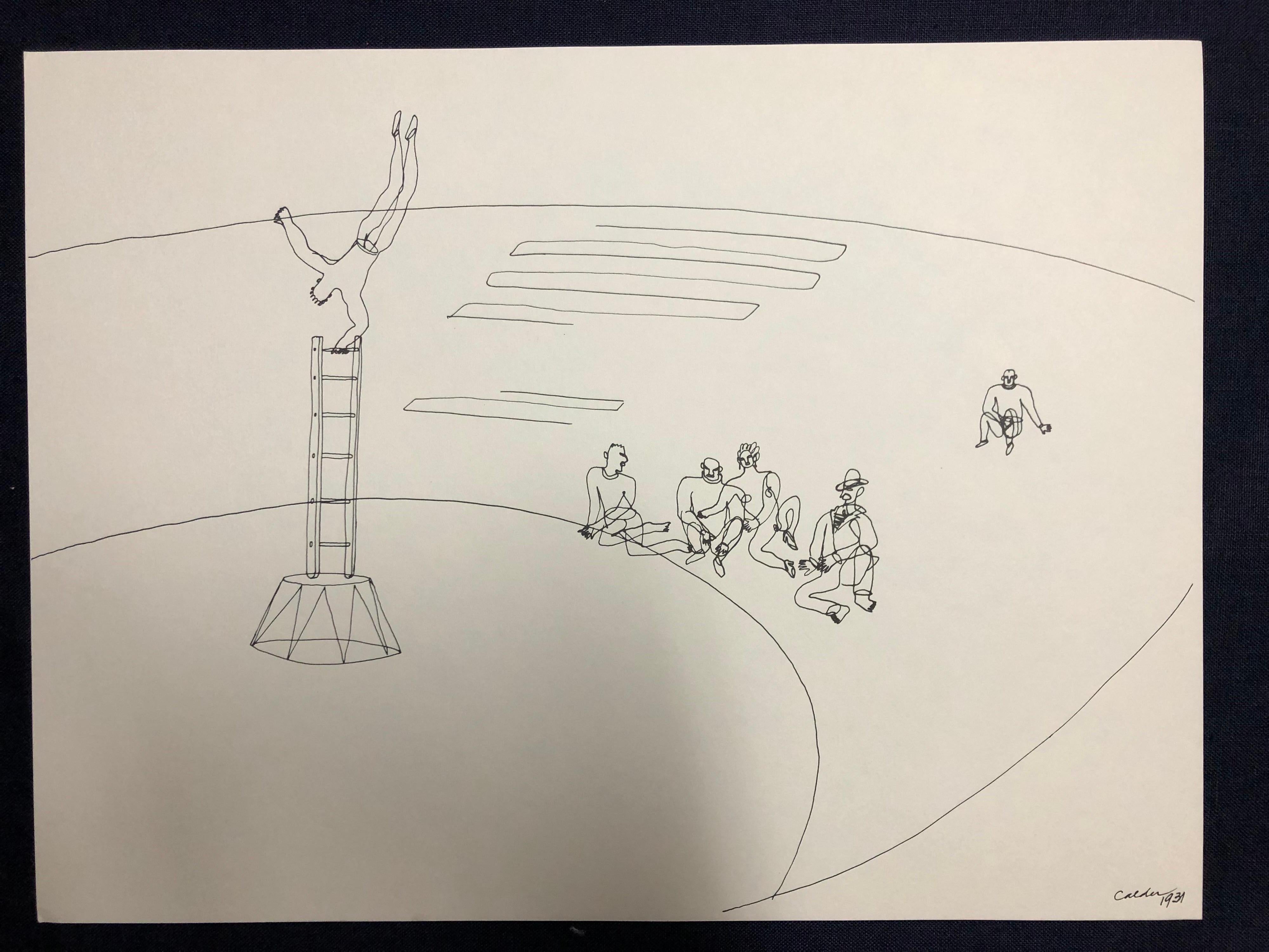 Calder Circus, Complete Set of 16 Lithographs After the Original Drawings 3