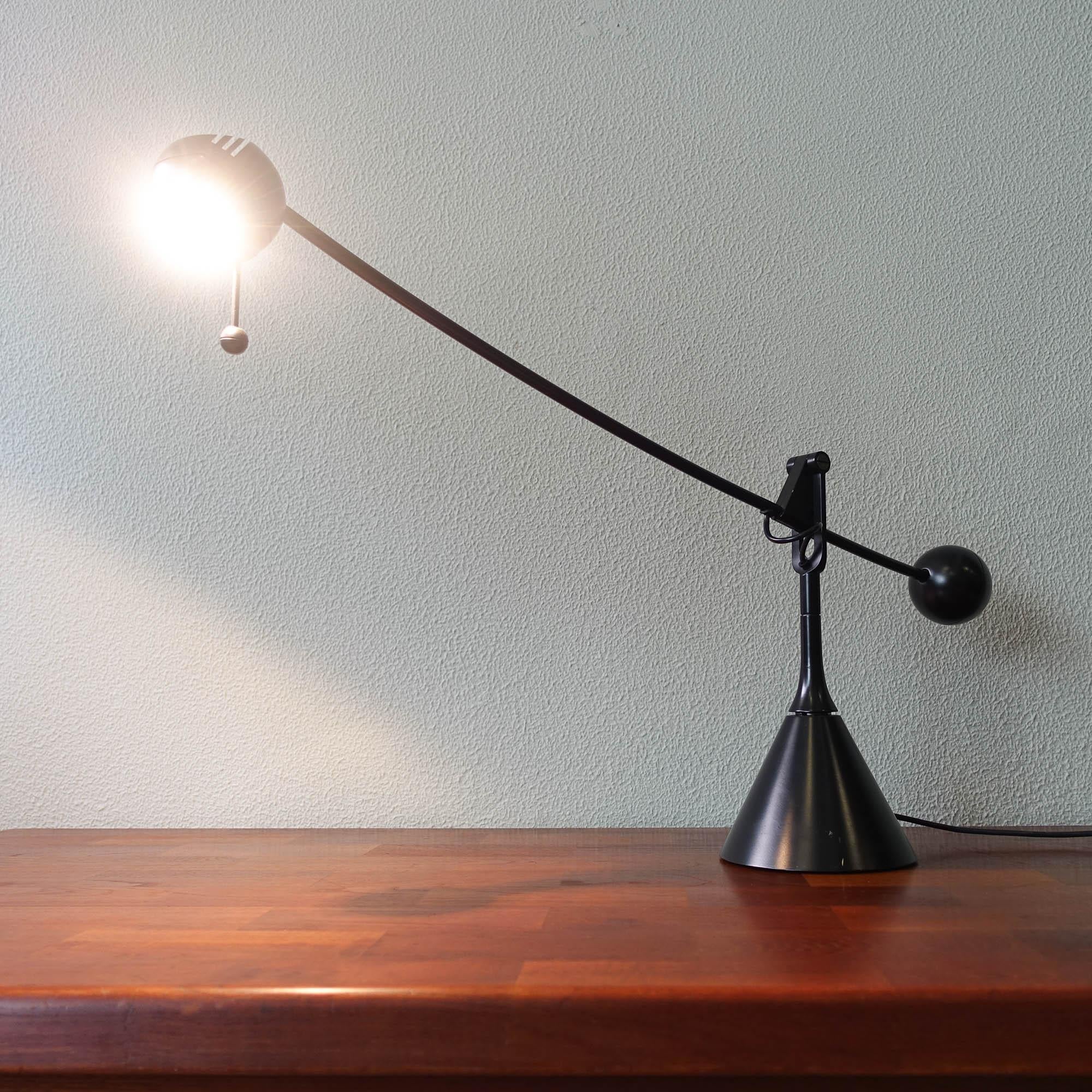 Aluminum Calder Desk Lamp by Enrique Franch for Metalarte, 1974
