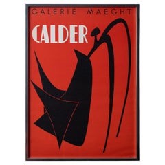 Calder Exhibition Poster, Galerie Maeght, 1959