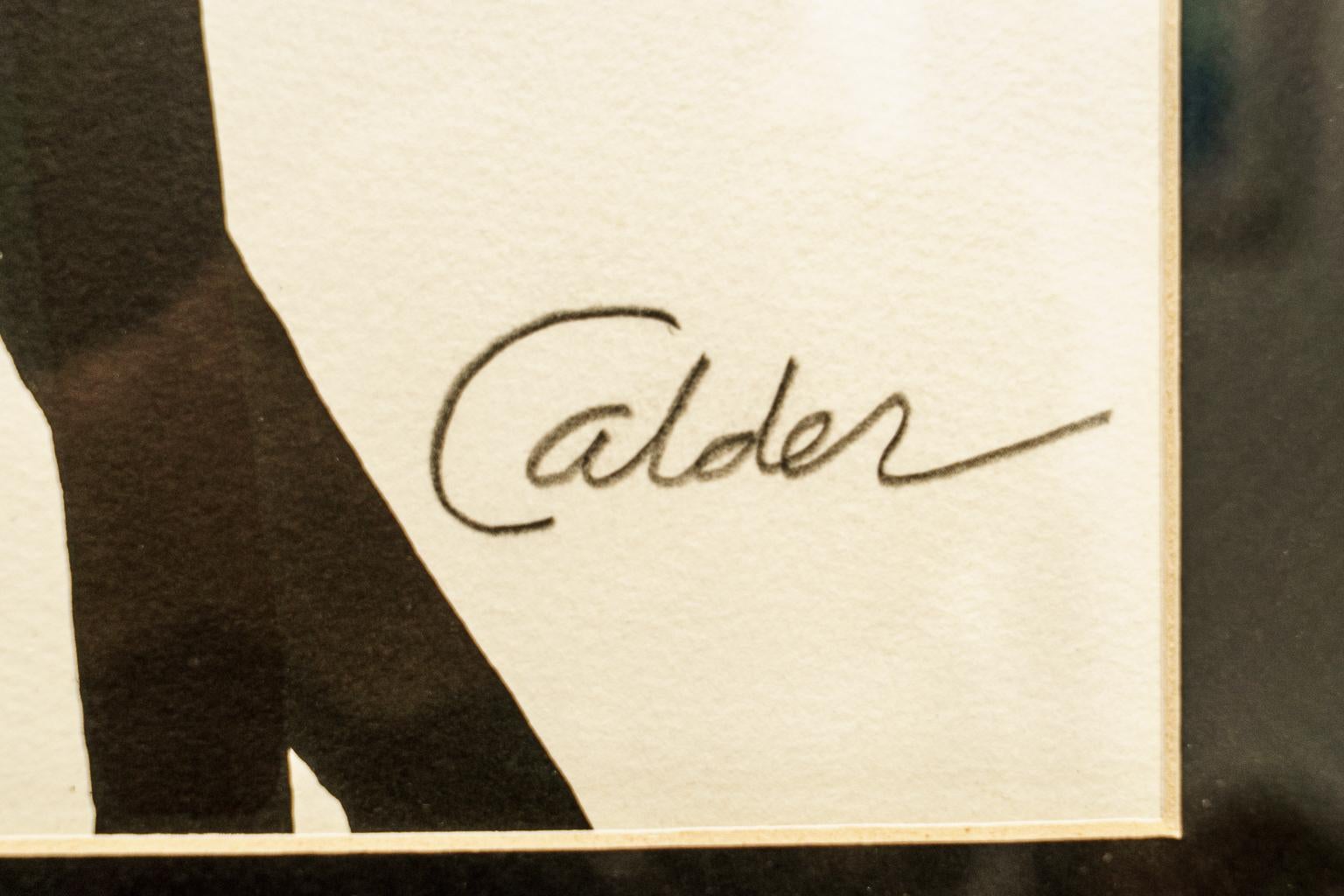 Calder Lithograph Artist Proof 1
