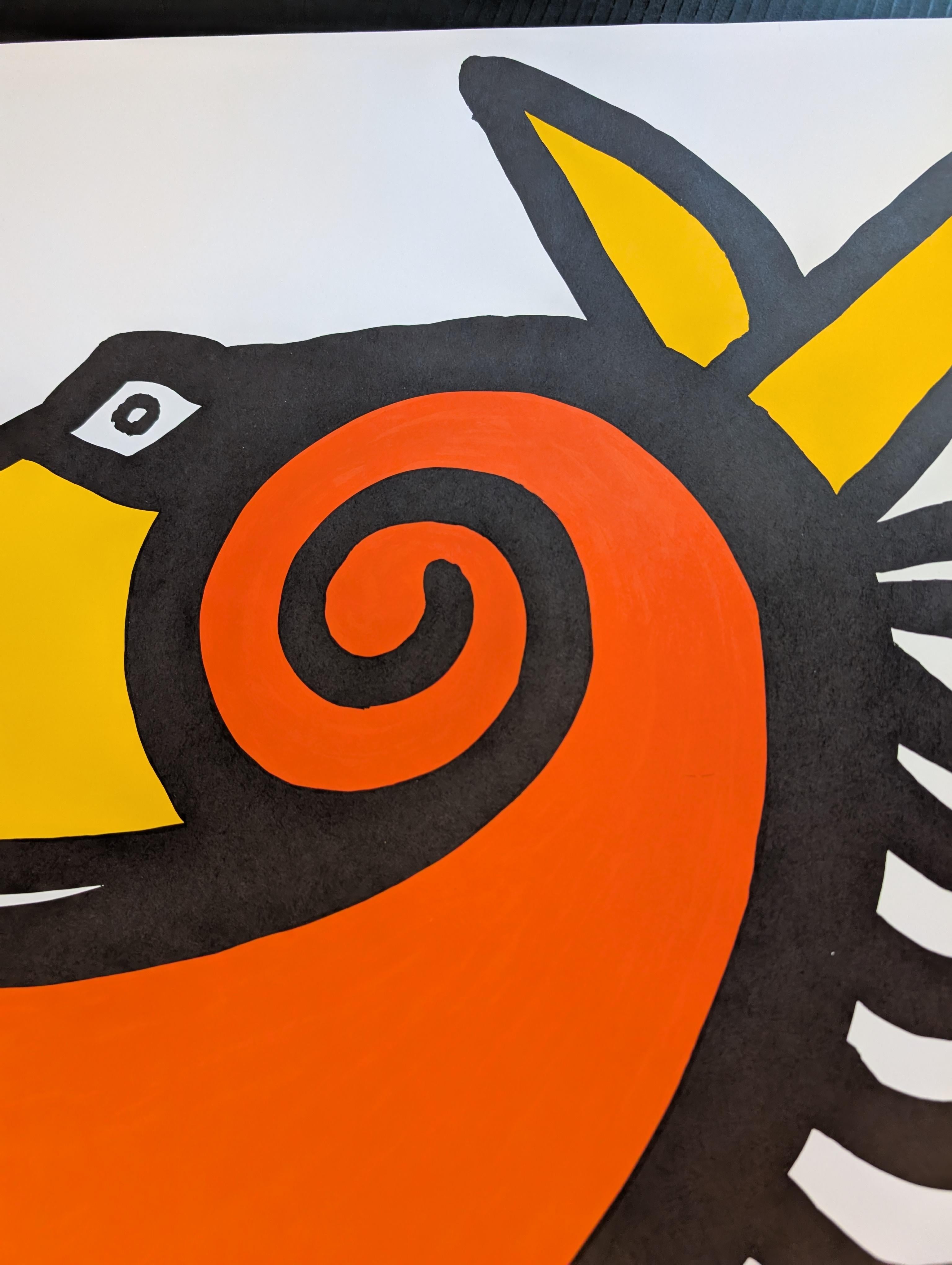 Affiche d'exposition Calder, Tapisserie d'Aubusson, New York en vente 4