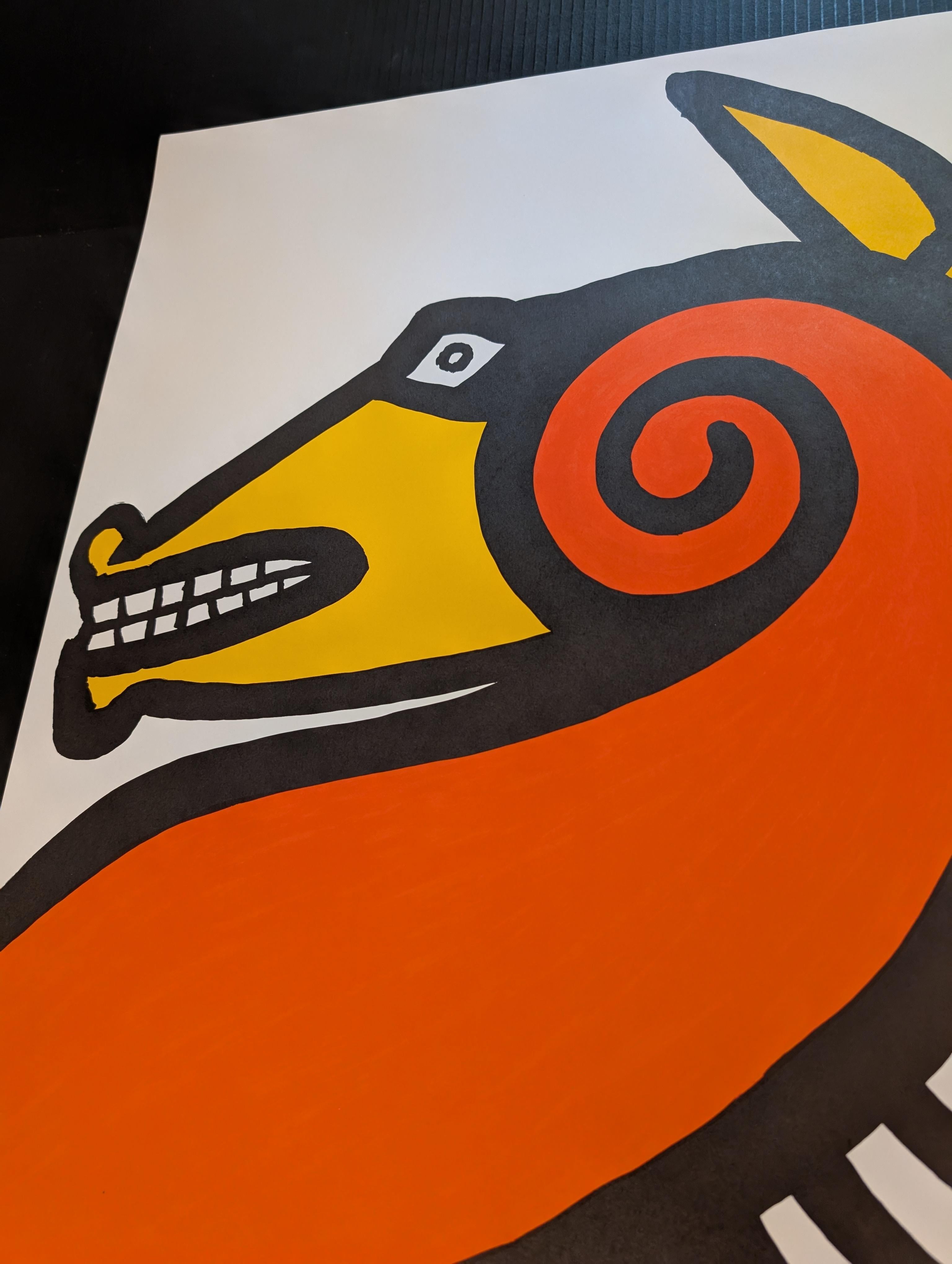 Papier Affiche d'exposition Calder, Tapisserie d'Aubusson, New York en vente