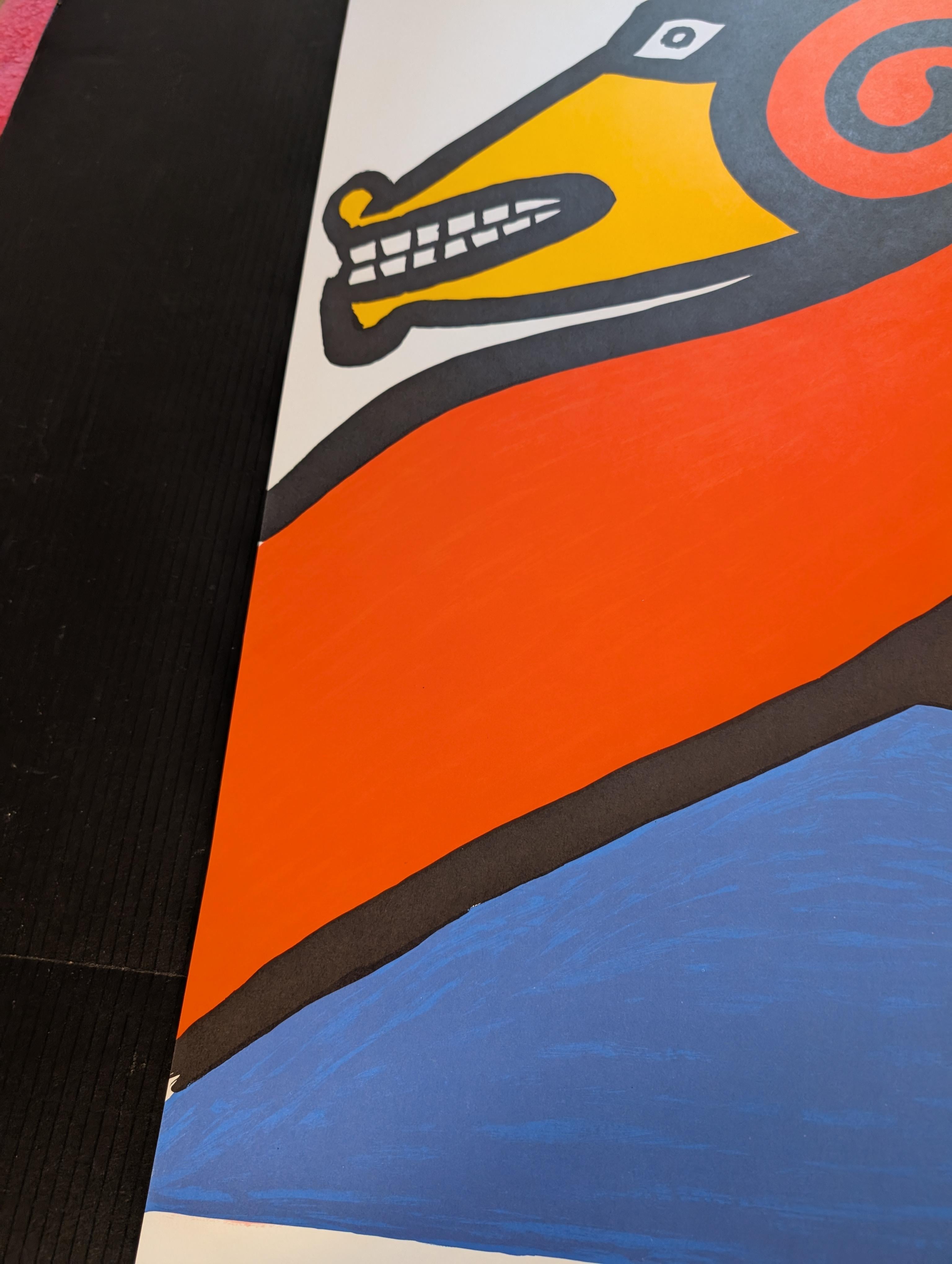 Affiche d'exposition Calder, Tapisserie d'Aubusson, New York en vente 1