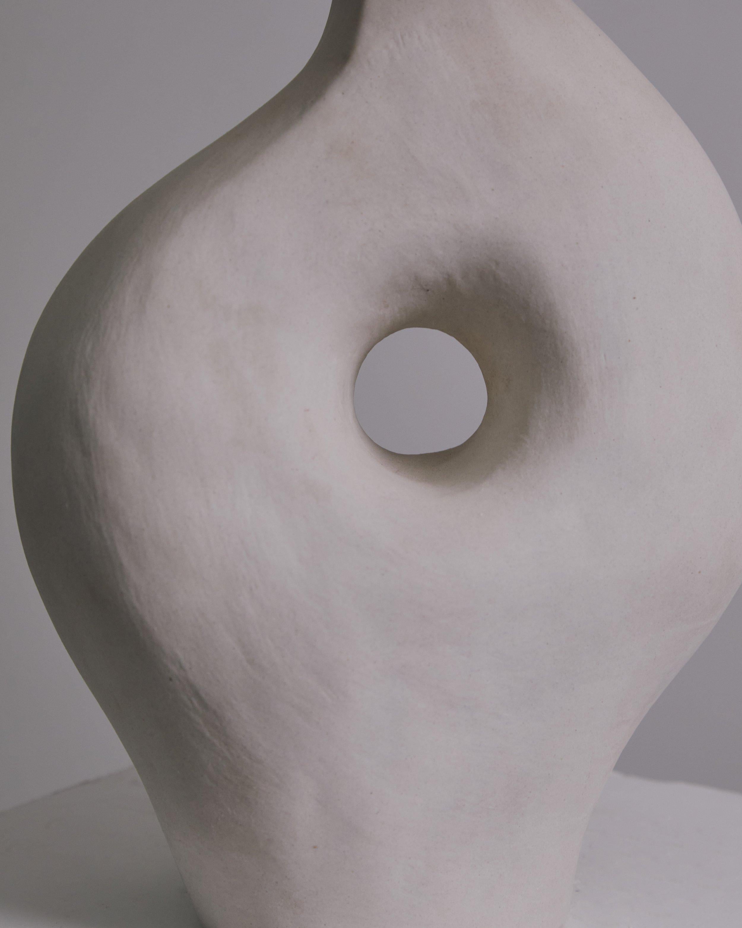Hand-Crafted Calder Sculptural Ceramic Table Lamp by Hanna Englund Ceramics For Sale