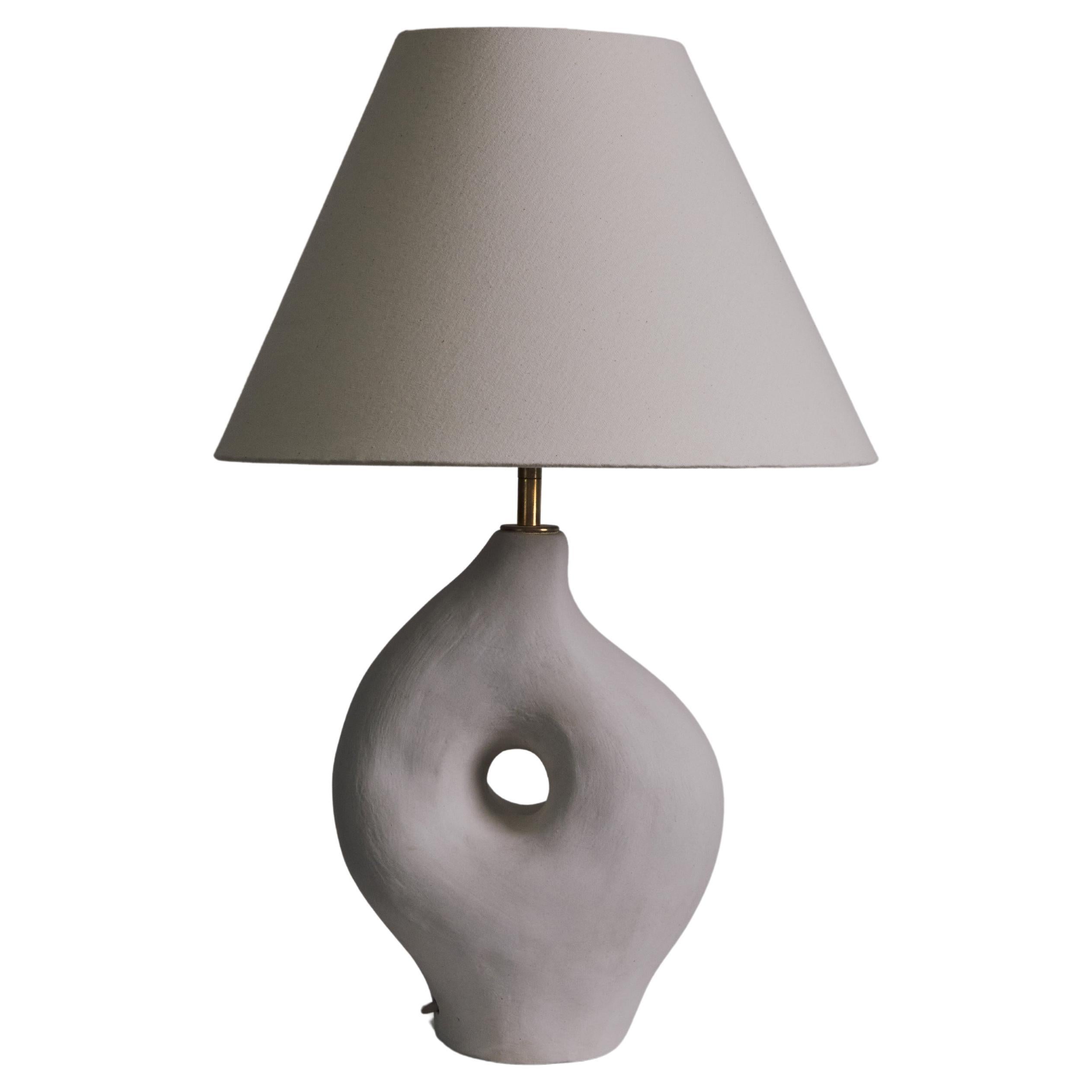 Calder Sculptural Ceramic Table Lamp by Hanna Englund Ceramics For Sale