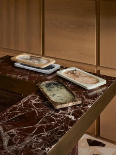 Caldera Tray Terreno Gold & Blue Onyx By Greg Natale