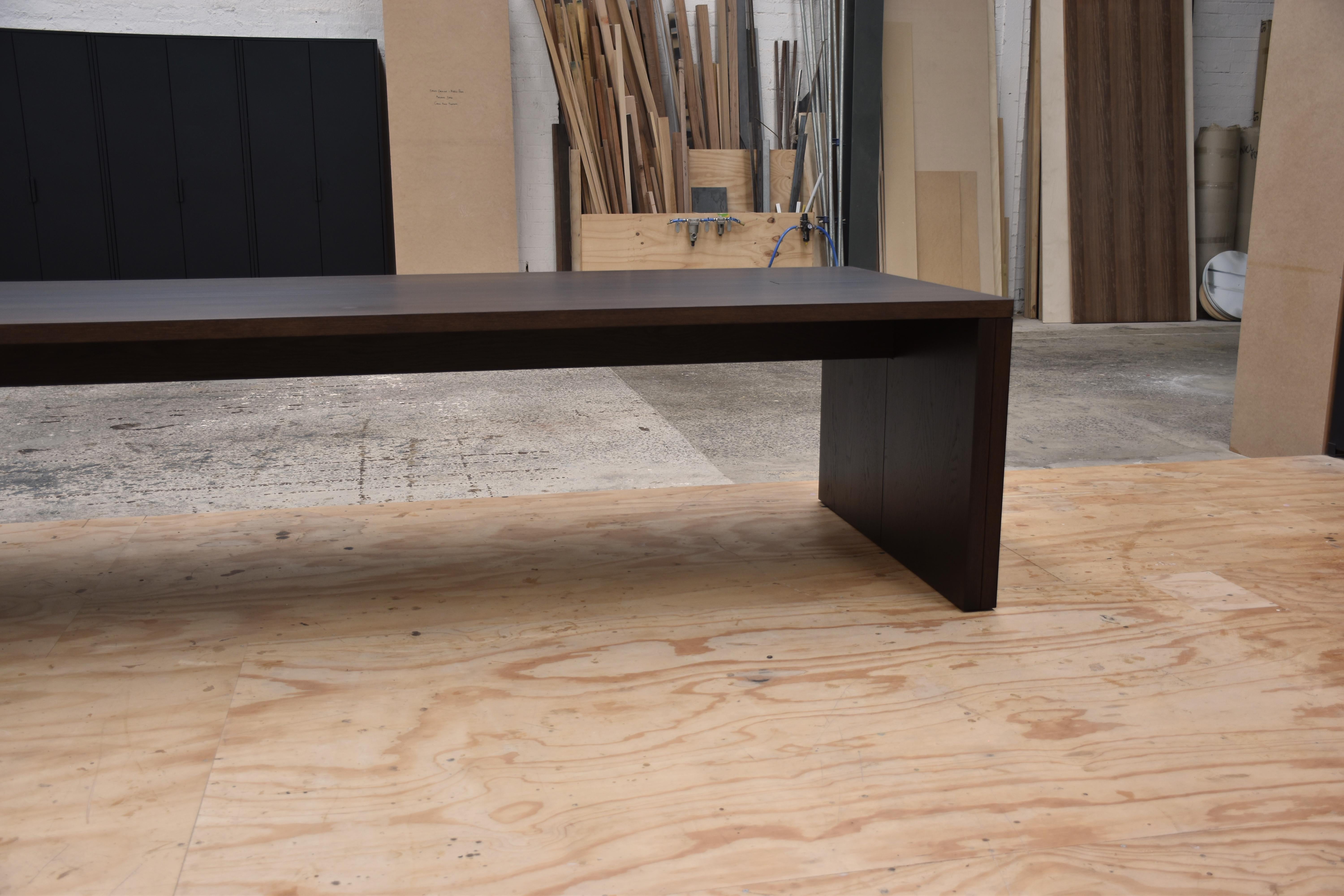 Contemporary Caldow Dining Table by Daniel Poole For Sale