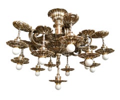 Caldwell 13 Light Silver Plated Chandelier
