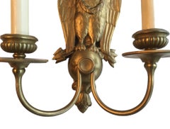 Caldwell Sconces with Eagle Motif