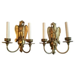 Caldwell Sconces with Eagle Motif