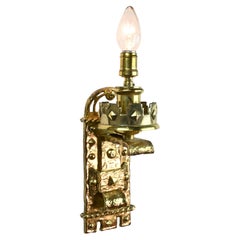 Caldwell Tudor Cast Brass Sconces Antique Caldwell Tudor Cast Brass Sconces