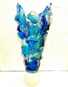 “Large glass sculpture”