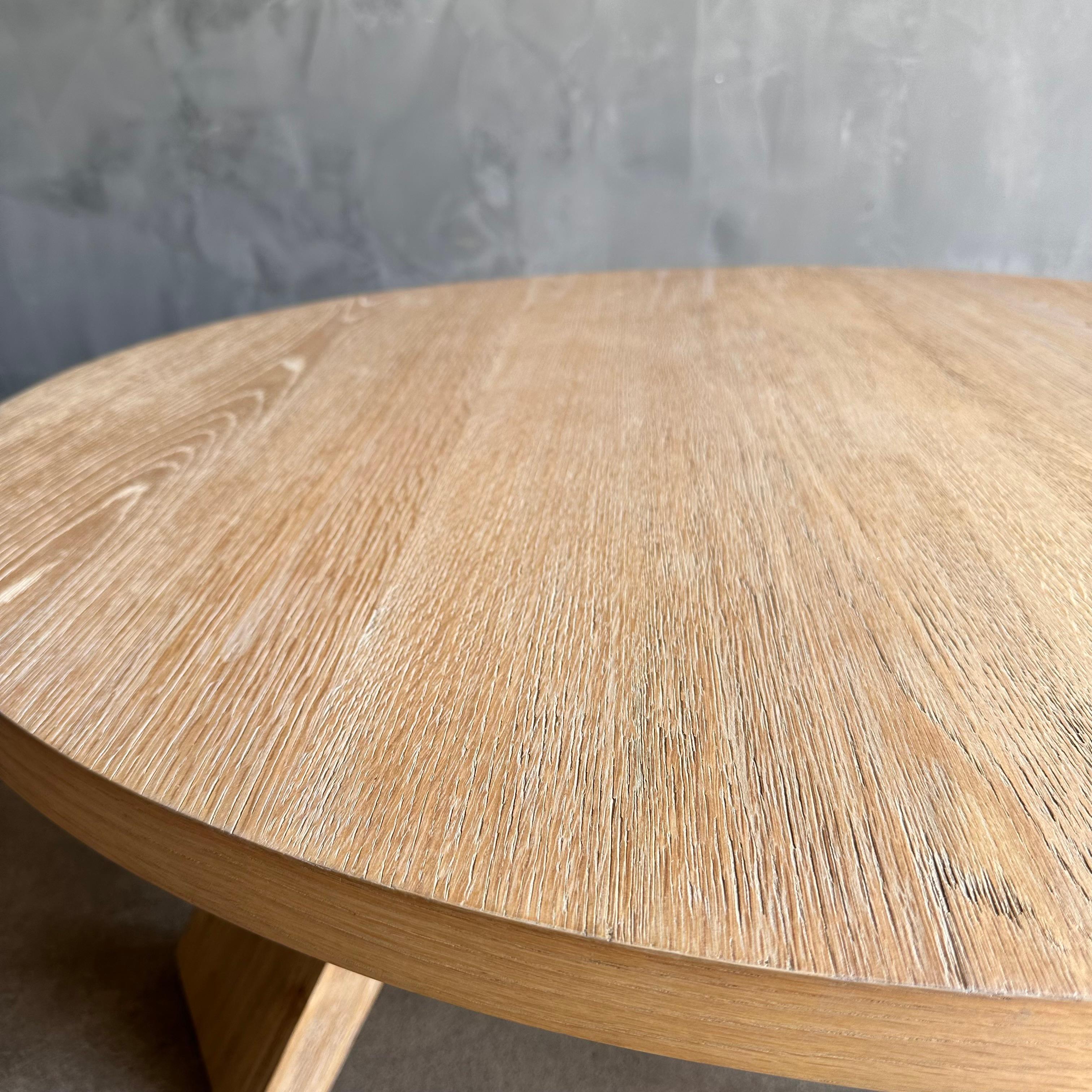 Caleb White Oak Coffee Table 46