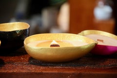 Calebasse Candle / White Gold