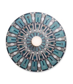 Caleide Eon Wall Sconce in Stainless Steel by De Castelli